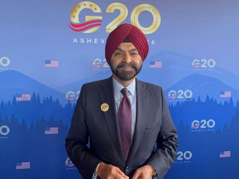 World Bank Chief Ajay Banga Sees India’s Growth Going Beyond 8%