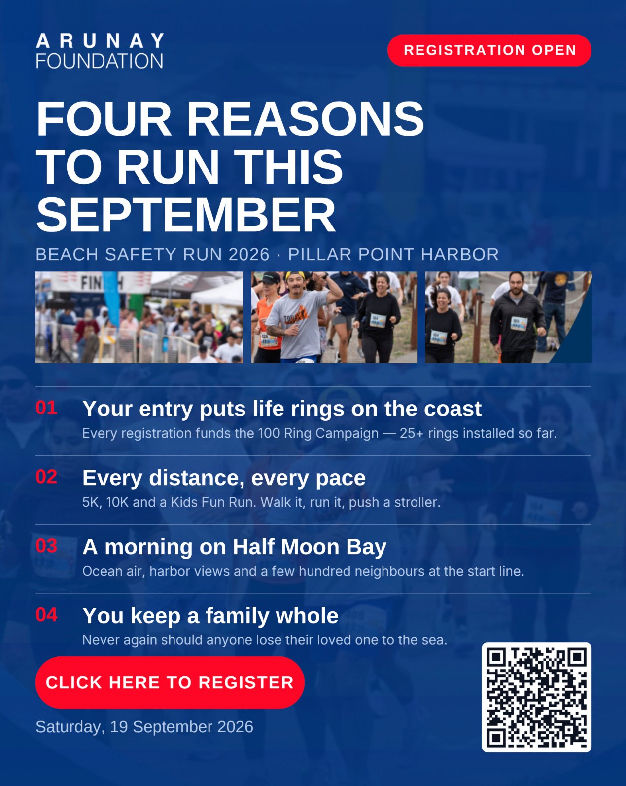 September Beach Safety Run 2026