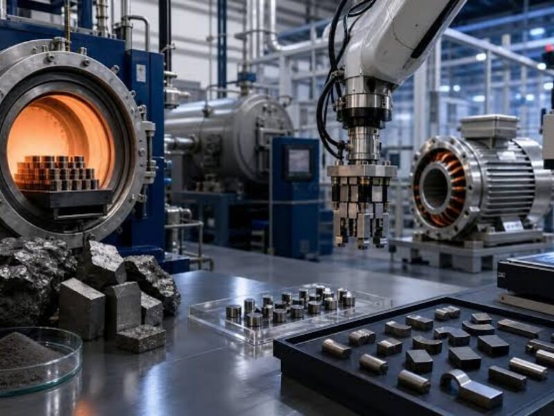 India Moves To Build Its Own Rare-Earth Magnet Industry