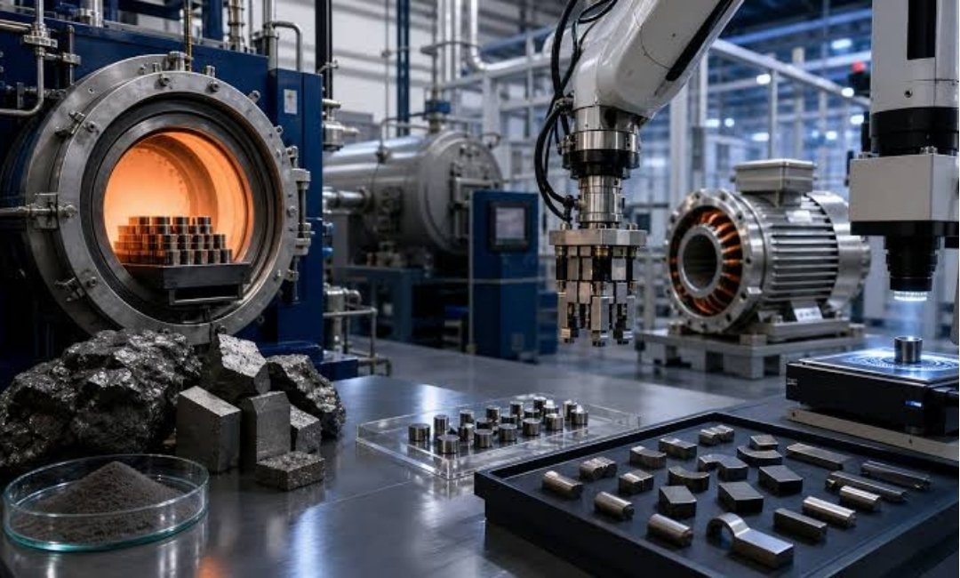 India Moves To Build Its Own Rare-Earth Magnet Industry
