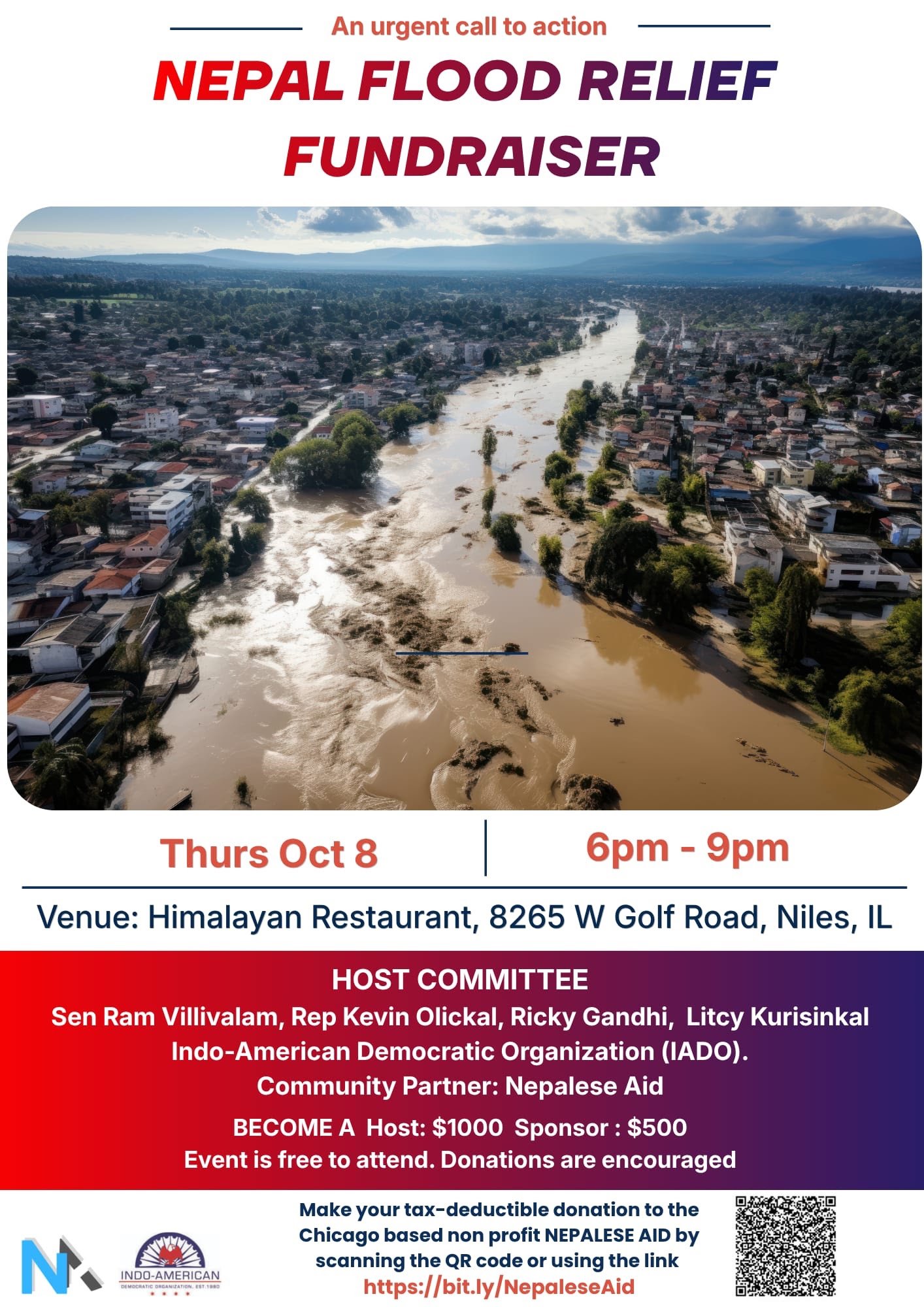 Nepal Flood Relief Fundraiser