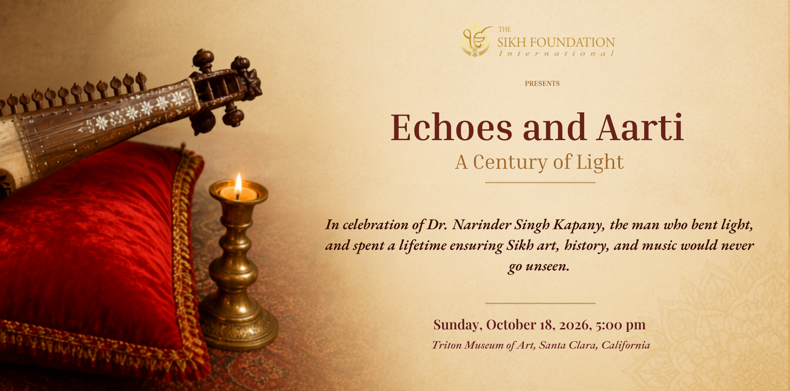 Echoes and Aarti – A Century of Light