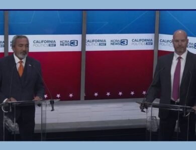Rep. Ami Bera and Republican Robb Tucker debate the Iran war, artificial intelligence and other issues in California’s 3rd Congressional District race.