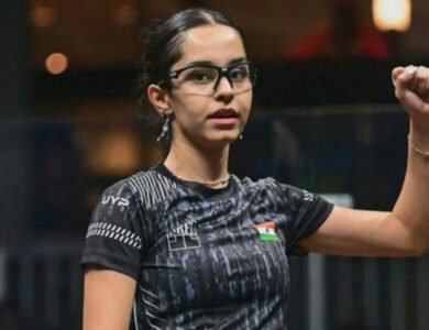 Anahat Singh competes at the Canadian Women’s Open squash tournament in Toronto