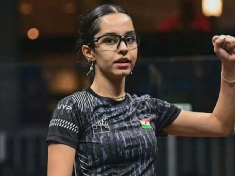 Anahat Singh competes at the Canadian Women’s Open squash tournament in Toronto