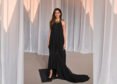 Ananya Panday wears a black Chanel halter dress at the Academy Museum Gala in Los Angeles