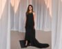 Ananya Panday wears a black Chanel halter dress at the Academy Museum Gala in Los Angeles