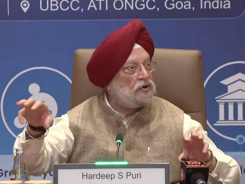 Union Petroleum and Natural Gas Minister Hardeep Singh Puri