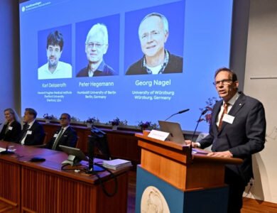 Karl Deisseroth, Peter Hegemann and Georg Nagel win the 2026 Nobel Prize in Medicine for optogenetics research.