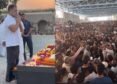 Dhruv Rathee, Prakash Raj and CJP leaders join protesters at Bengaluru’s Freedom Park during a demonstration over electoral-roll revisions.