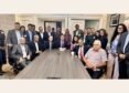 Indian American community members with U.S. and state senators at a Stamford fundraiser