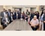 Indian American community members with U.S. and state senators at a Stamford fundraiser
