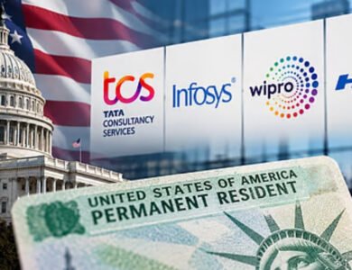 Logos of Infosys, TCS, Wipro and HCL Technologies