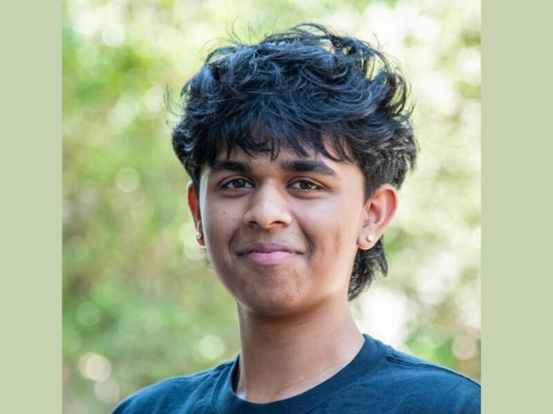 Siddant “Sid” Bharath, teen author from Danville, California