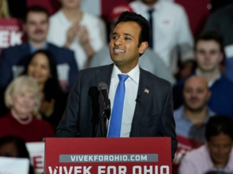 Republican Ohio gubernatorial candidate Vivek Ramaswamy