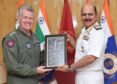 Admiral Samuel Paparo meets Vice Admiral Vineet McCarty to discuss India-US defense cooperation