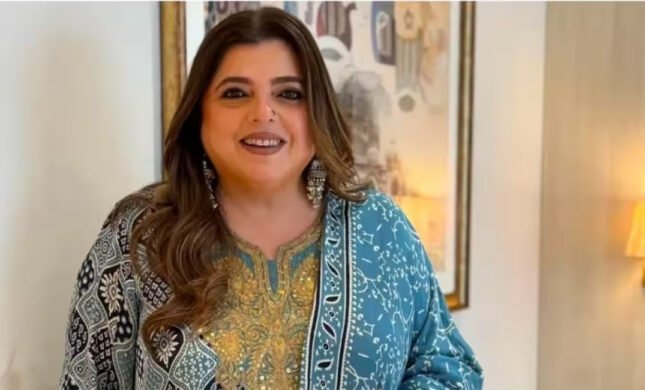 Actress Delnaaz Irani