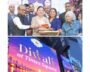 Community members celebrate Diwali at Times Square in New York City
