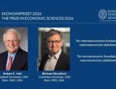 Economists Robert E. Hall and Michael Woodford