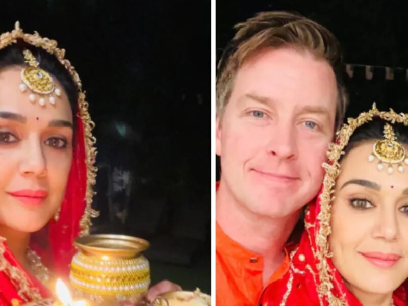 Preity Zinta and her husband Gene Goodenough