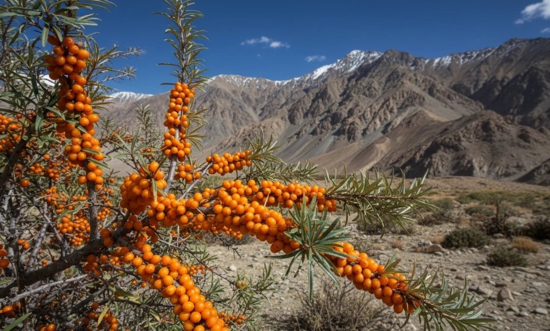 Ladakh’s Sea Buckthorn: A Golden Berry Bursting With Potential