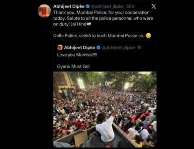 1,100 Detained Across Delhi During Protest Against Gyanesh Kumar