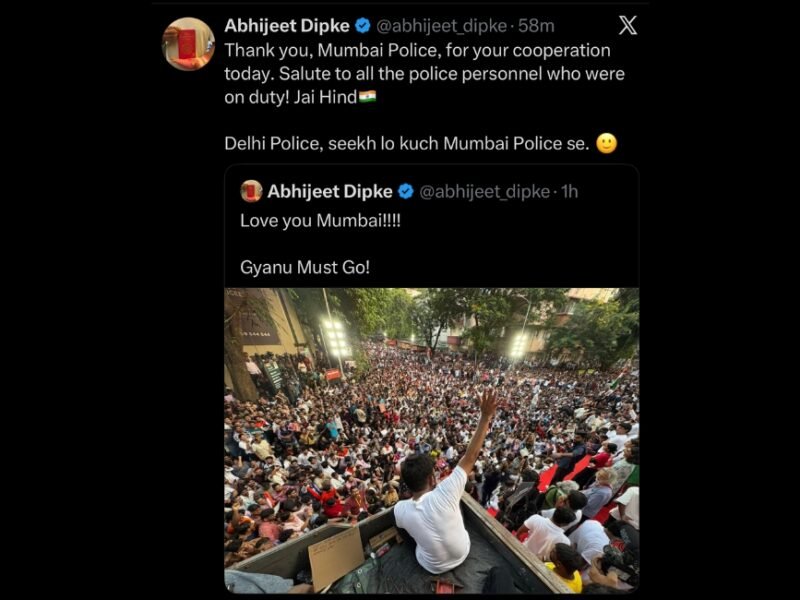 1,100 Detained Across Delhi During Protest Against Gyanesh Kumar