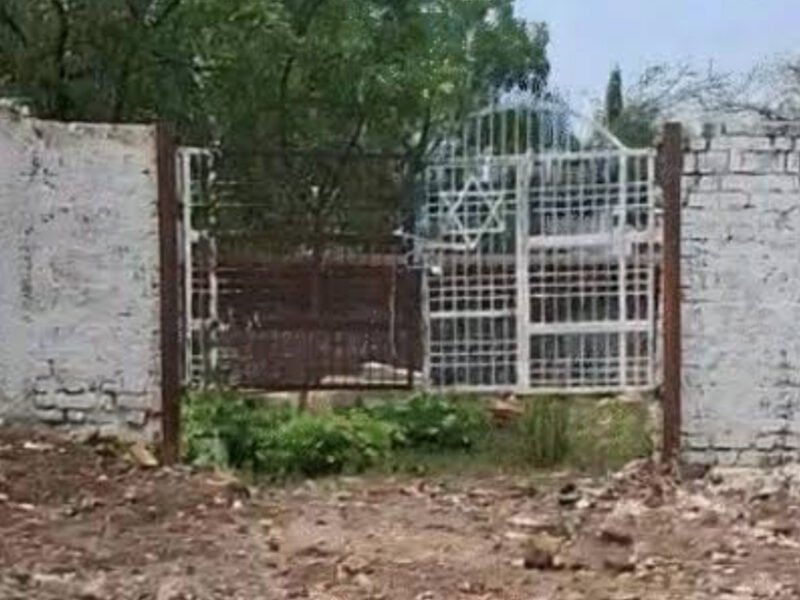 Historic tombstones at Ranital Jewish Cemetery in Jabalpur, Madhya Pradesh