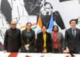 India’s UN envoy P. Harish addresses the Hindi Divas observance at the United Nations
