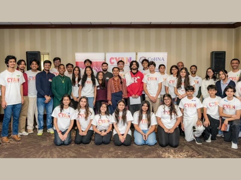 Participants at CoHNA’s National Hindu Youth Conference in Piscataway, New Jersey