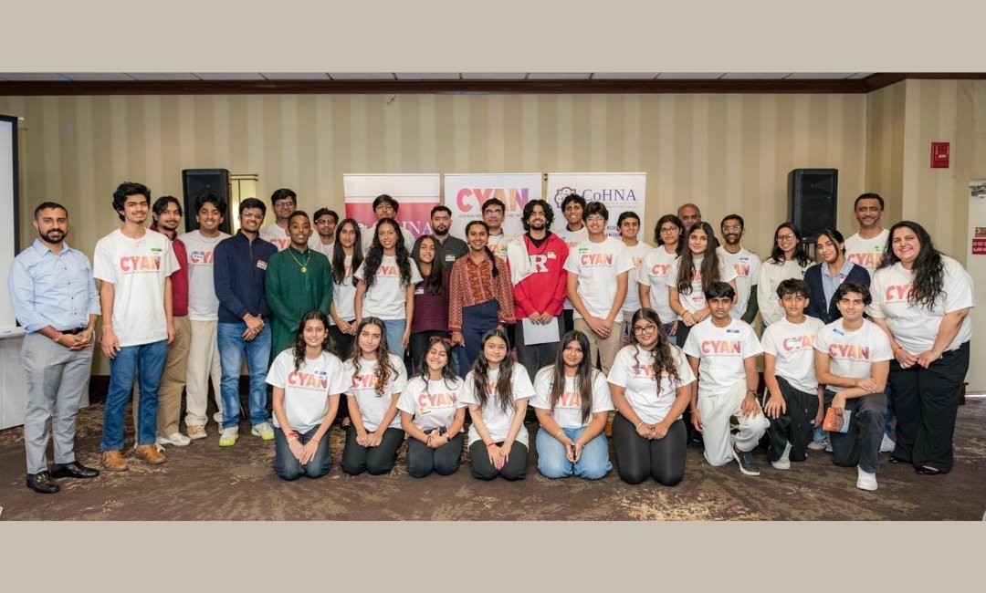 Participants at CoHNA’s National Hindu Youth Conference in Piscataway, New Jersey