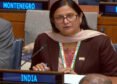 Kamaljeet Sehrawat addresses the UN General Assembly’s First Committee on disarmament