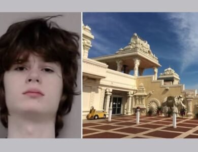 Hindu temple in Aurora, Illinois