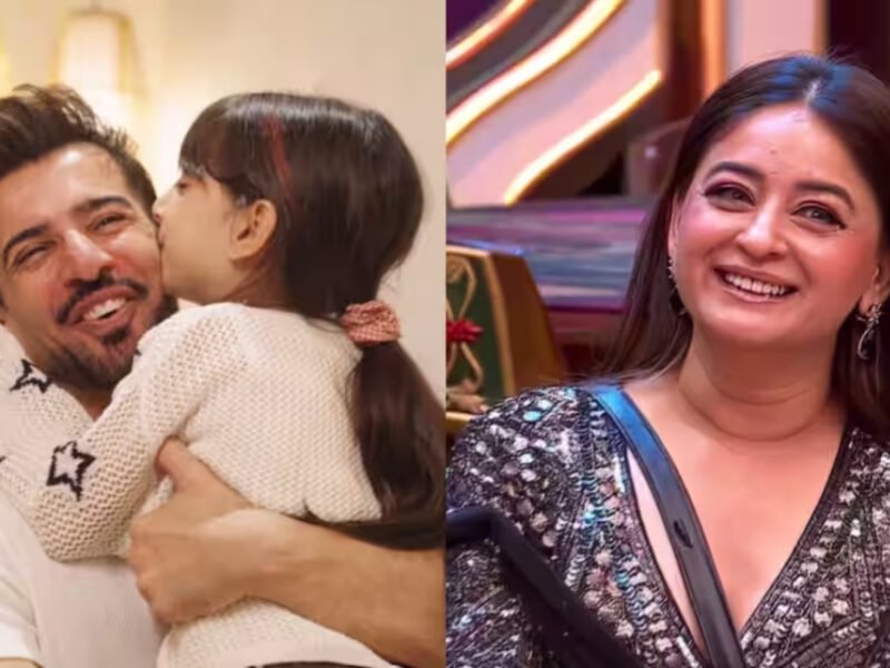 Jay Bhanushali, Mahhi Vij and their daughter Tara