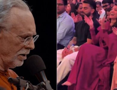 Virat Kohli and Anushka Sharma attend Krishna Das’s kirtan in Mumbai