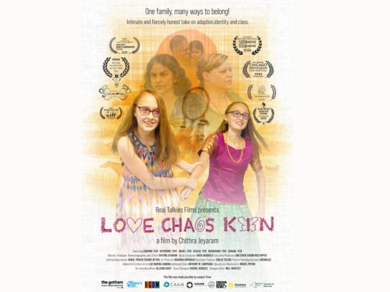 Filmmaker Chithra Jeyaram brings her transracial adoption documentary Love, Chaos, Kin to Los Angeles theaters.