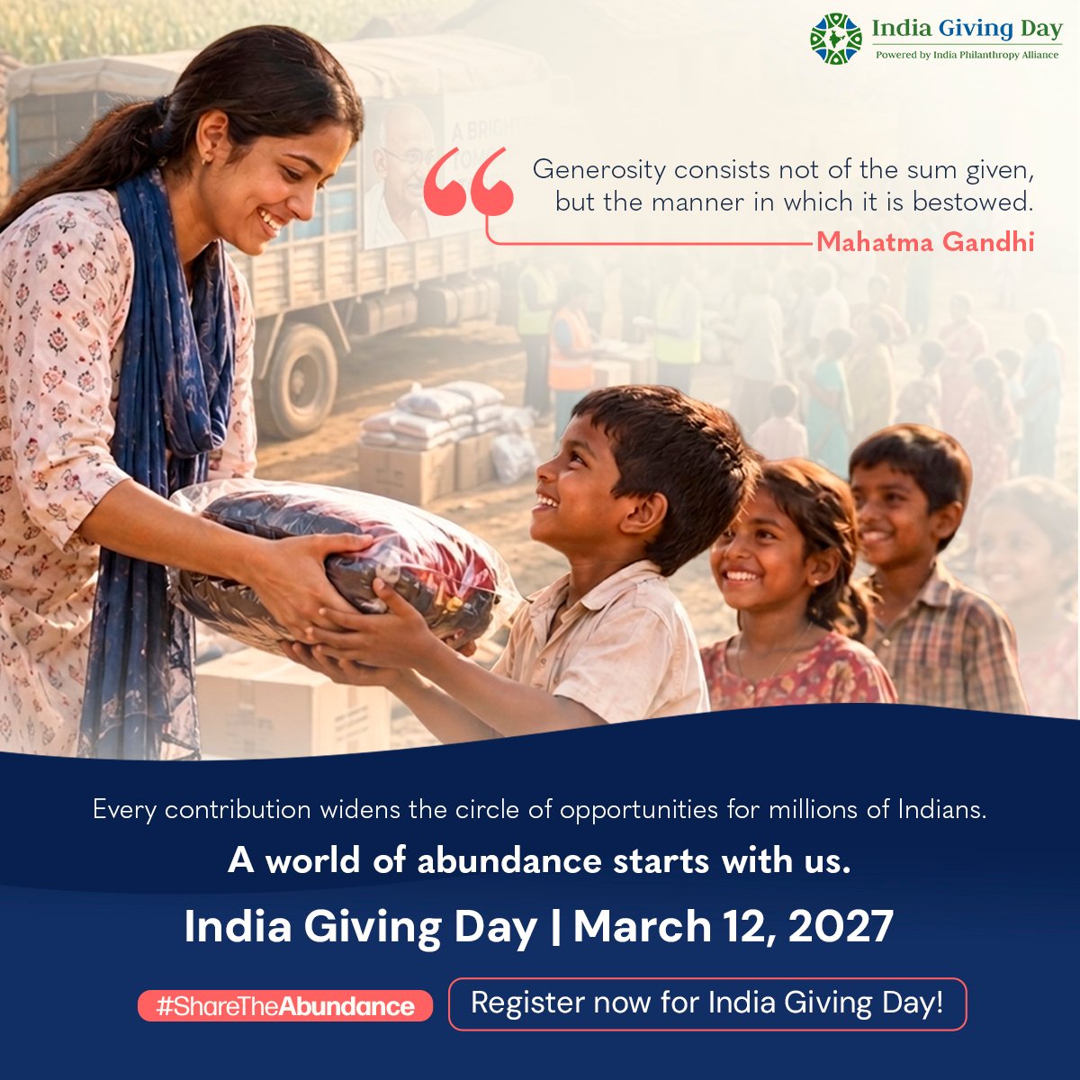 India Giving Day 2027