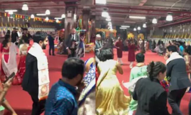 Zohran Mamdani joins community members for Garba during Navratri in New York City
