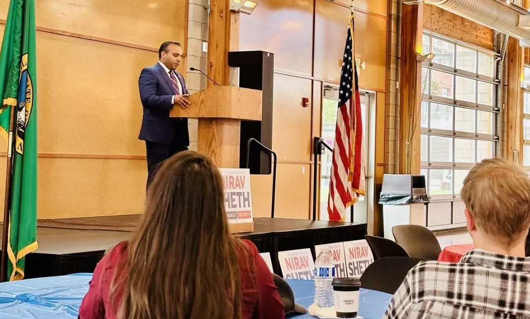 Nirav Sheth, Republican candidate for Washington’s 7th Congressional District