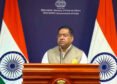 Ministry of External Affairs spokesperson addresses reporters in New Delhi