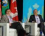 Microsoft co-founder Bill Gates and CEO Satya Nadella