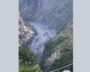 Landslide debris and flood damage along Nepal’s Budhi Gandaki River