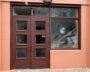 Shree Swaminarayan Vadtal Dham Hindu Mandir in Richmond Heights, Ohio, damaged in a brick attack while priests and devotees were inside.
