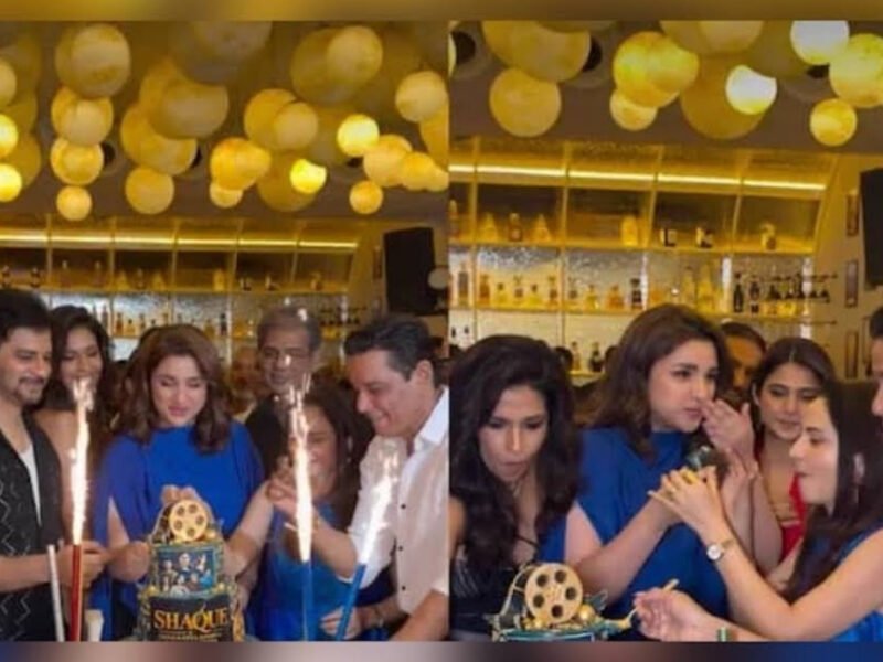 Parineeti Chopra and Jennifer Winget at their film’s success party