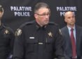 Police officials discuss the alleged Hindu temple attack plot in Aurora, Illinois