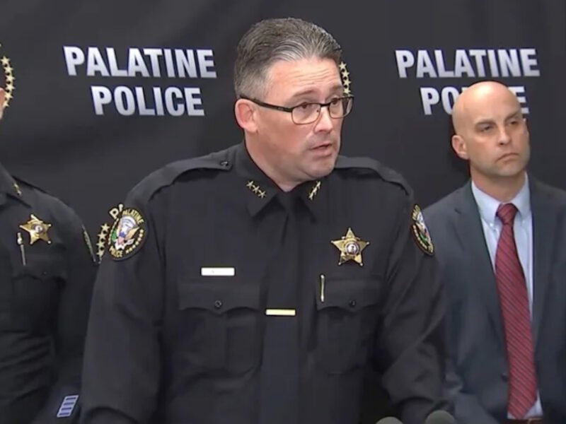 Police officials discuss the alleged Hindu temple attack plot in Aurora, Illinois