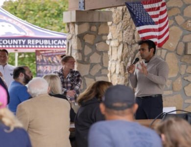 Republican Ohio gubernatorial candidate Vivek Ramaswamy