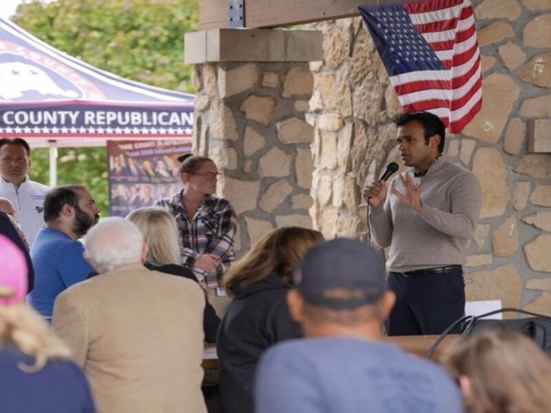 Republican Ohio gubernatorial candidate Vivek Ramaswamy