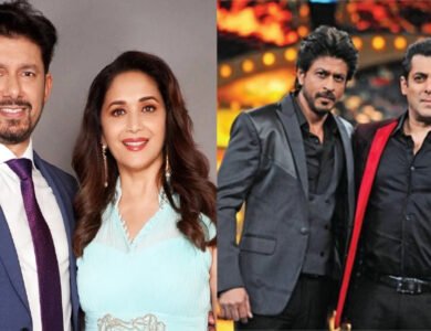 Madhuri Dixit with her husband, Dr Sriram Nene