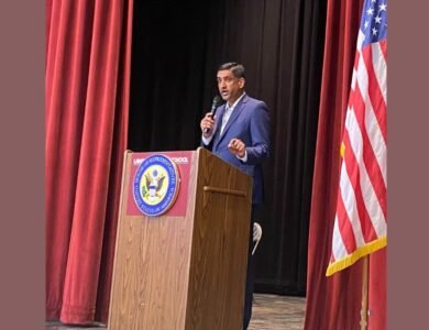 U.S. Representative Ro Khanna and Vice President JD Vance